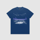 Lawnmower Tee - Navy