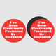 Electrically Possessed Buttons/Sticker/Magnet set