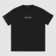 Black Text Tee