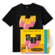 Instant Holograms On Metal Film Logo T-shirt - Black Bundles