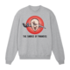 Sabres Elmer Face Logo Sweatshirt - Heather Grey